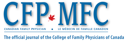 Canadian Family Physician journal banner